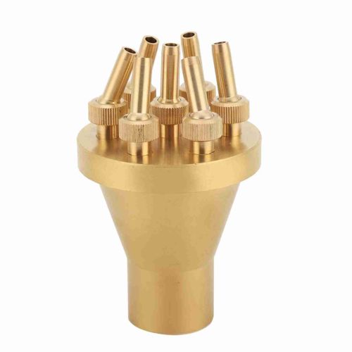 FNPT 1" DN25 2 Tier Center Straight Style Fountain Nozzle Garden Pond Spray Tool