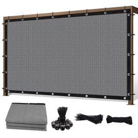 Prohibited From Sale On Amazon XISHAN Black Weed Control Fabric,  HDPE (Option: 12X16ft-Light Grey)