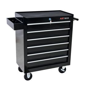 Metal Tool Storage Box (Option: Black)
